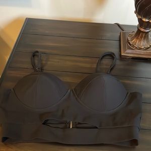 Windsor black crop top